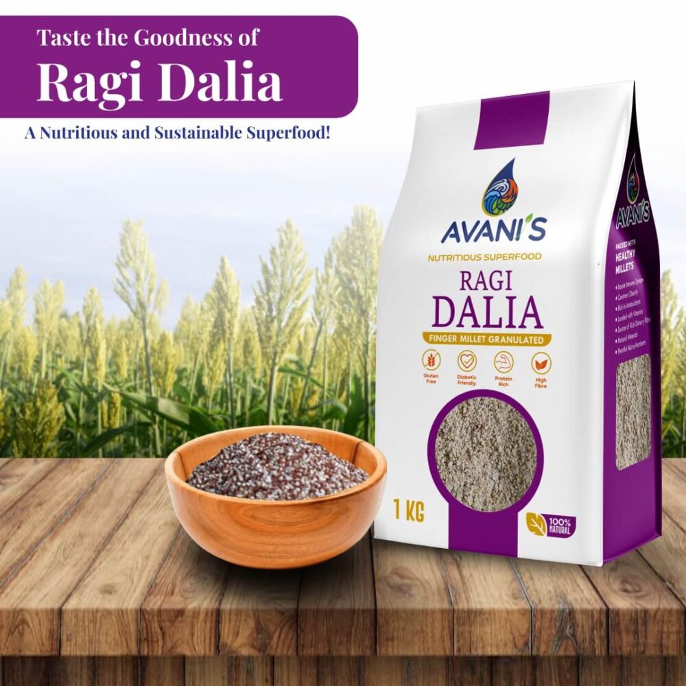 Avani's Ragi Dalia 1 Kg
