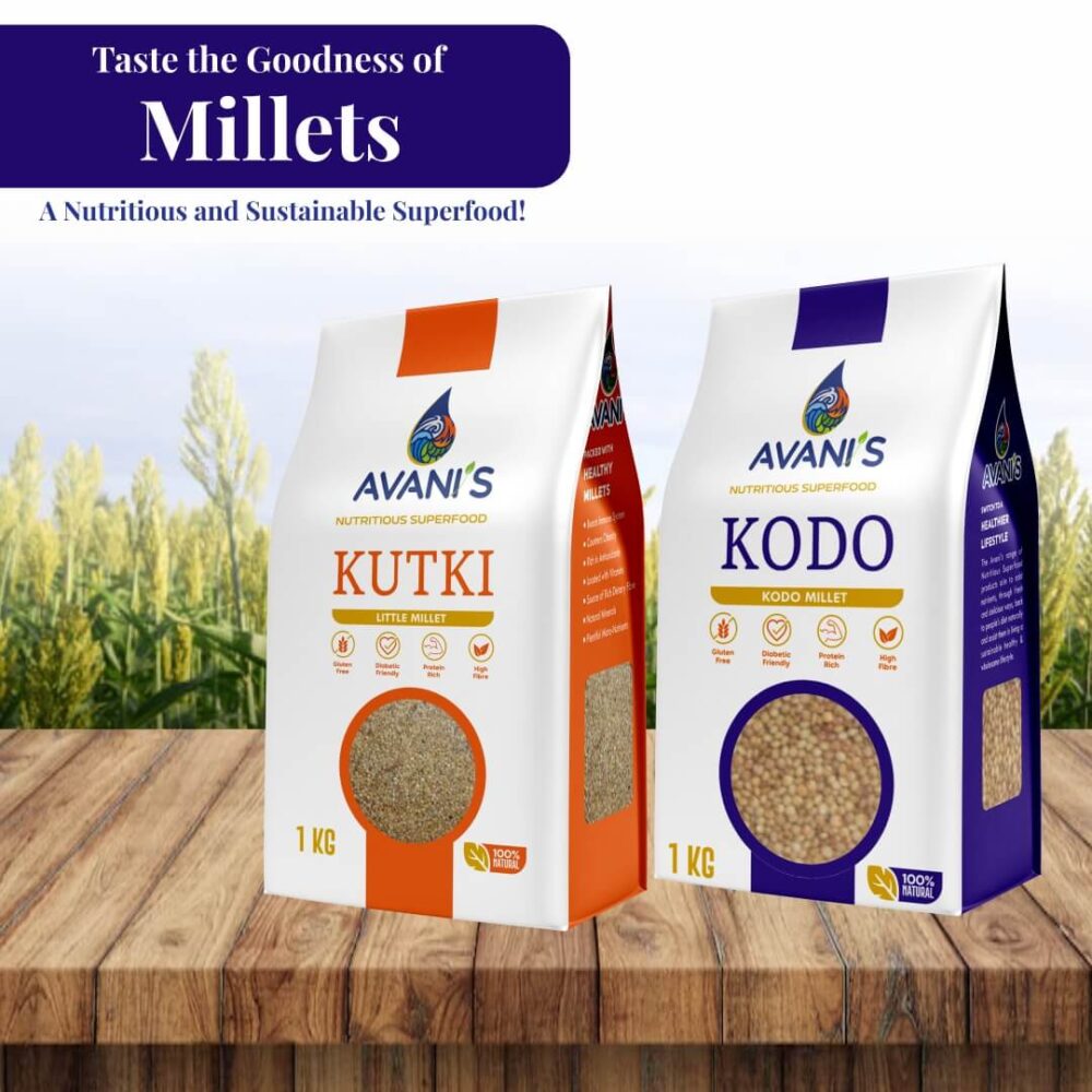 Avani's Kodo Millet & Kutki Millet