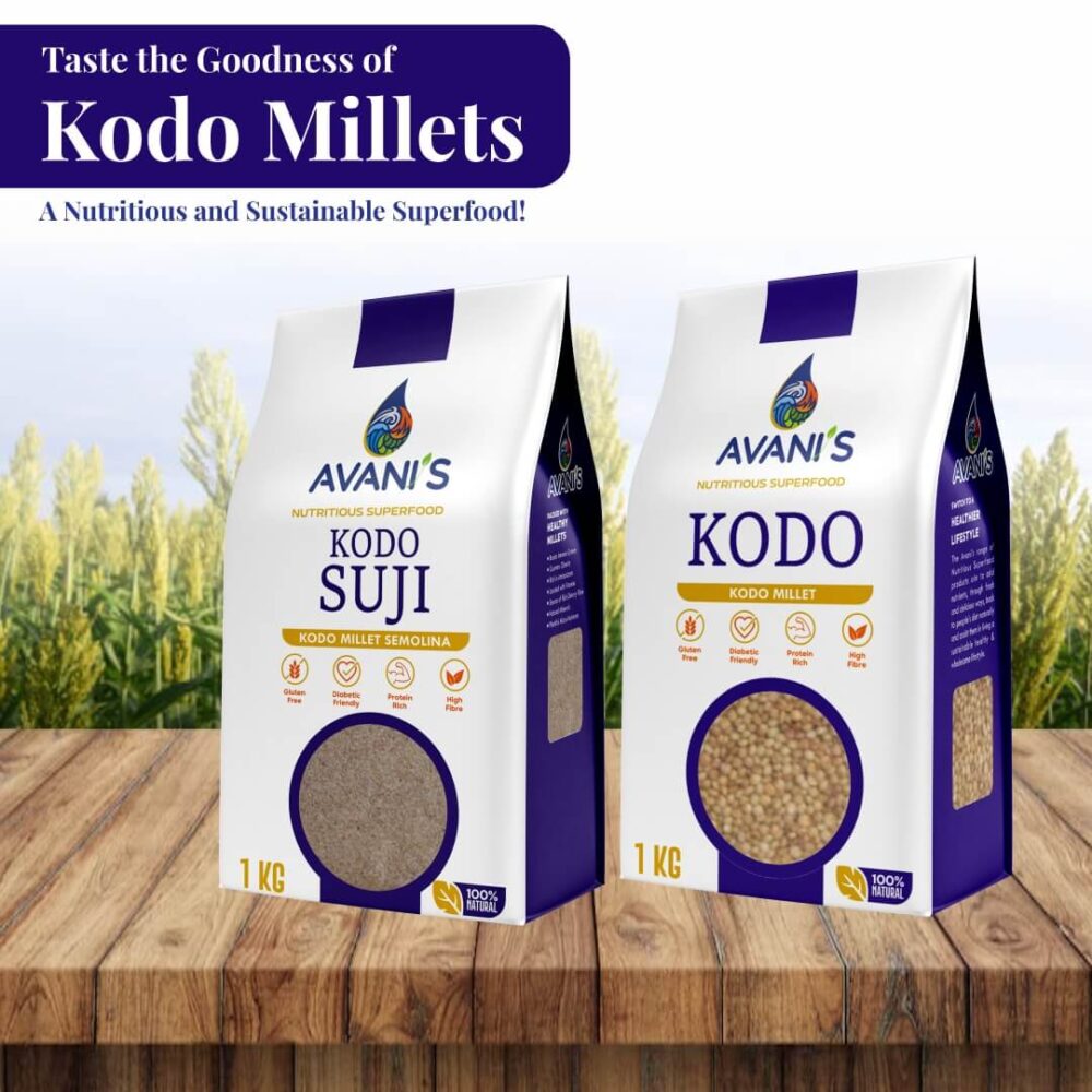 Avani's Kodo Millets & Kodo Suji